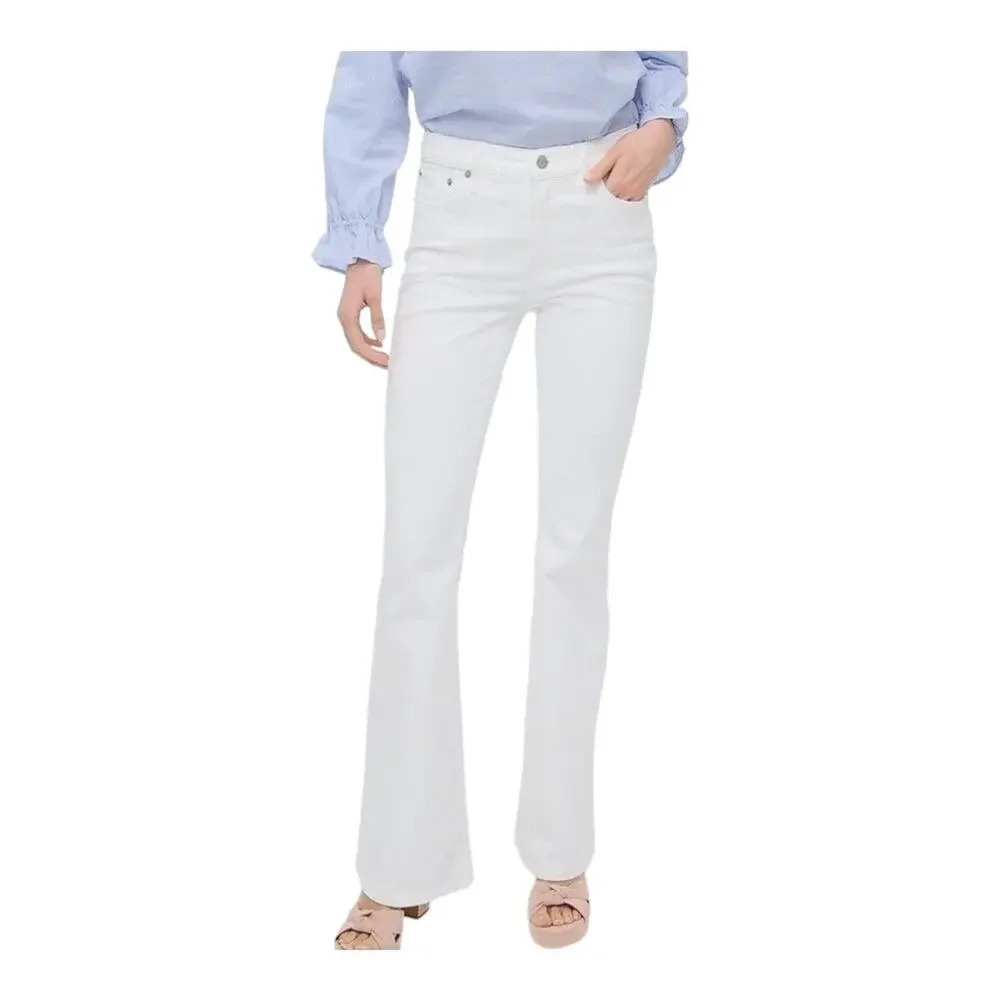 J Crew Full-length flare jean in signature stretch